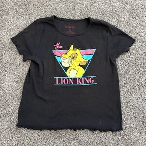 Vintage Disney The Lion King Simba Graphic Tee Youth 2XL 90s Retro Y2K Nostalgia
